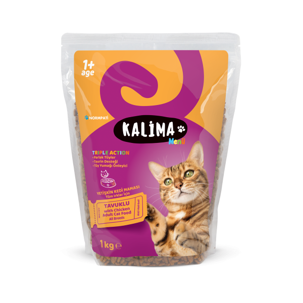 Kalima Tavuklu Yetişkin Kedi Maması