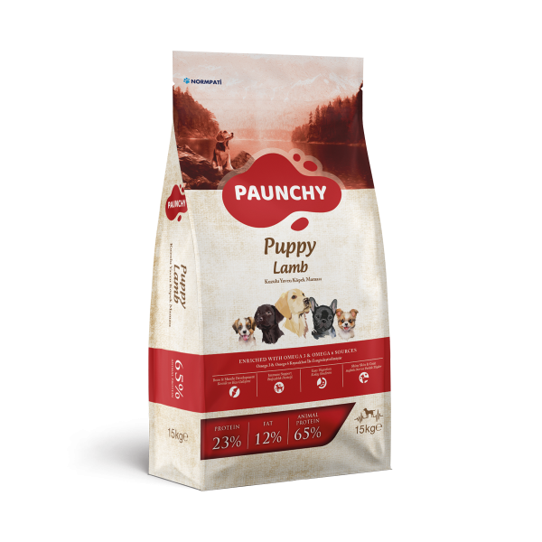 Paunchy Kuzulu Yavru Köpek Maması
