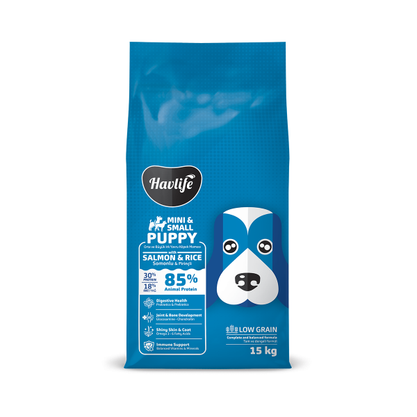 Havlife Mini & Küçük Irk Somonlu Yavru Köpek Maması