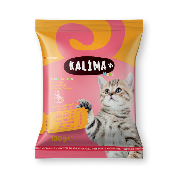 Numune | Kalima Tavuklu Yavru Kedi Maması<br>100 g